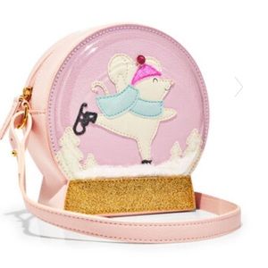 🎅 BBW Snowglobe Mouse Cosmetic Bag NEW